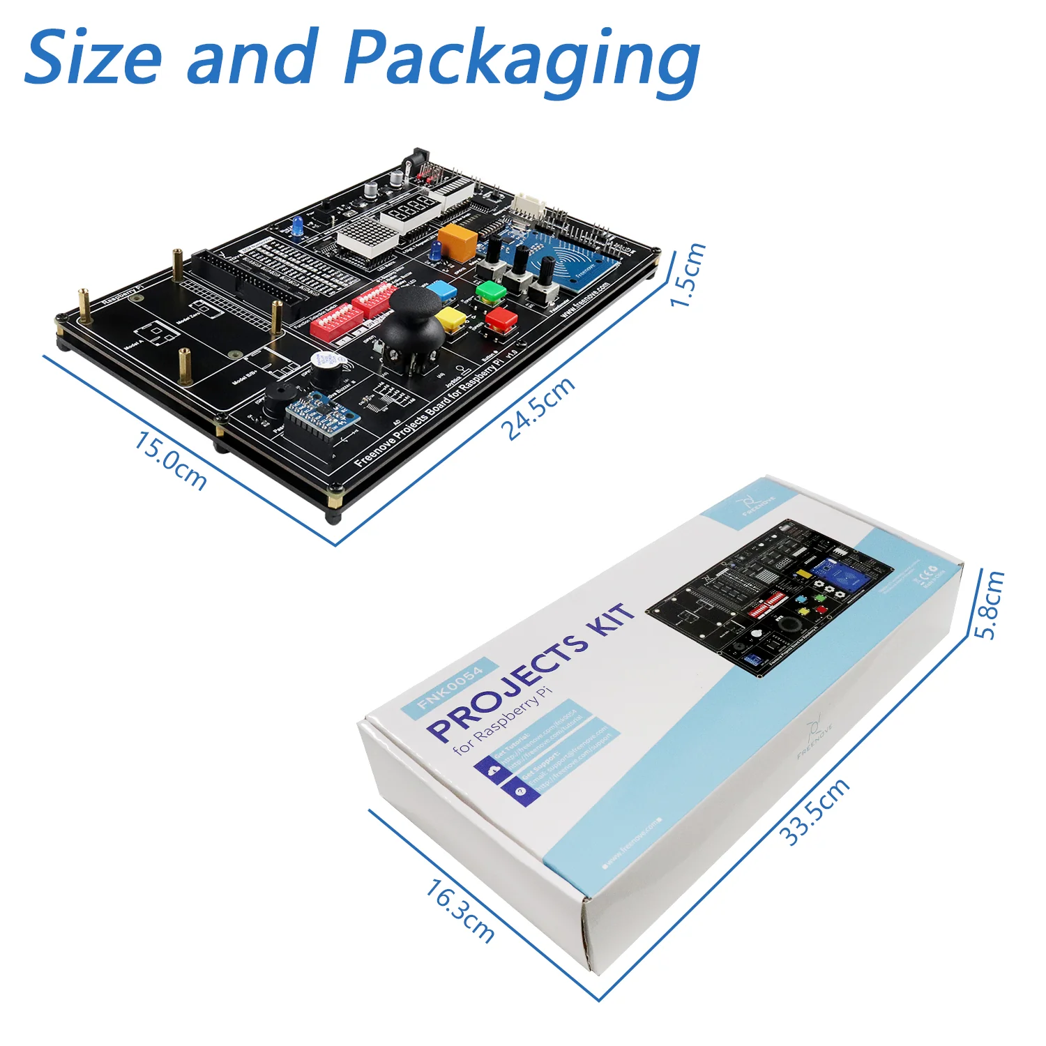Freenove Projects Kit for Raspberry Pi 5 4 B 3 B+ 400 Zero 2 W, Simple Wiring, 860-Page Detailed Tutorial, Python C Java Scratch Processing Code, 132 Projects - Image 7