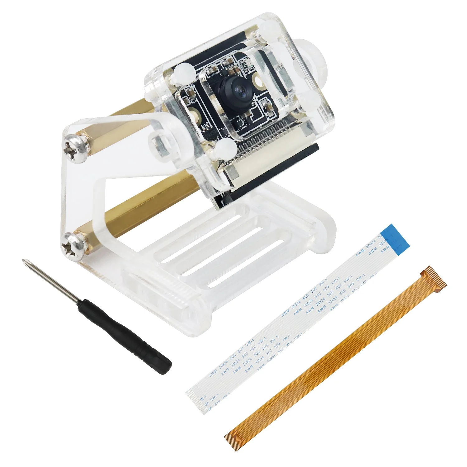 Freenove 5MP 8MP Camera for Raspberry Pi 5 4 B 3 B+ A+ Zero 2 W Jetson Nano, Adjustable Holder, 62° 120° Viewing Angle, 1080P 720P Output - Image 6
